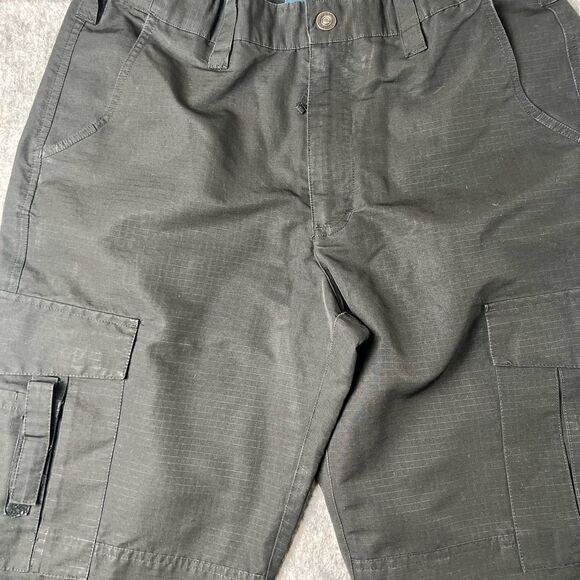 Propper Pants Men 34x34 Black Cargo Pockets Workwear Ripstop Tactical #0277 - Picture 4 of 8